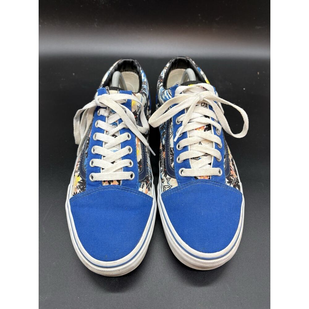 Vans Old Skool Hawaiian Tropical Floral Multicolor Canvas Sneakers Men's Size 10 - Picture 3 of 7